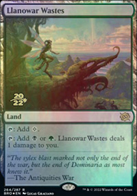 Llanowar Wastes - Prerelease Promos