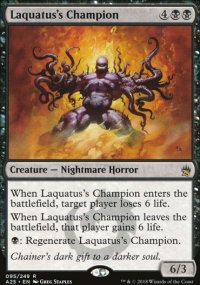 Laquatus's Champion - Masters 25