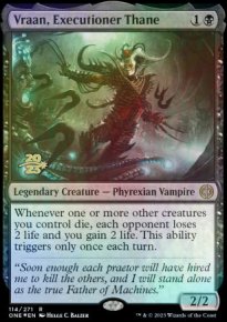 Vraan, Executioner Thane - Prerelease Promos