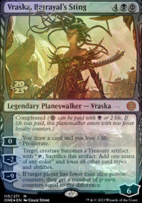 Vraska, Betrayal's Sting - Prerelease Promos