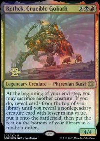 Kethek, Crucible Goliath - Prerelease Promos