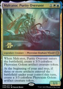 Malcator, Purity Overseer - Prerelease Promos