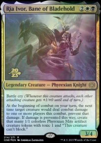 Ria Ivor, Bane of Bladehold - Prerelease Promos