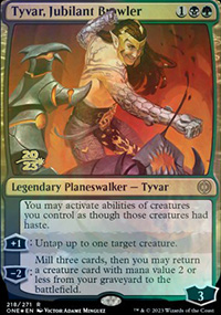 Tyvar, Jubilant Brawler - Prerelease Promos