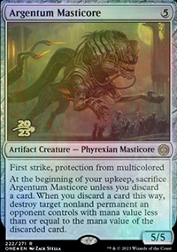 Argentum Masticore - Prerelease Promos