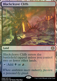 Blackcleave Cliffs - Prerelease Promos