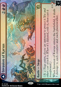 Invasion of Karsus - Prerelease Promos