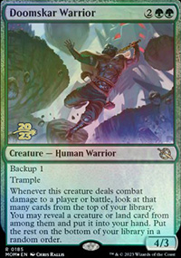 Doomskar Warrior - Prerelease Promos