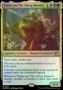 Thalia and The Gitrog Monster - Prerelease Promos