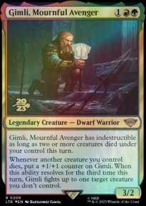 Gimli, Mournful Avenger - 