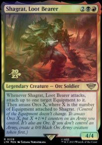 Shagrat, porteur du butin - Prerelease Promos