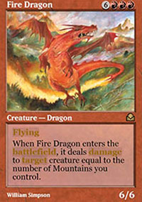 Dragon de feu - 