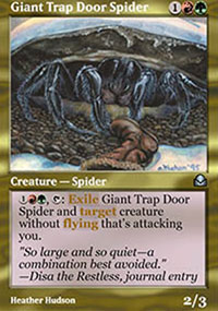 Giant Trap Door Spider - 