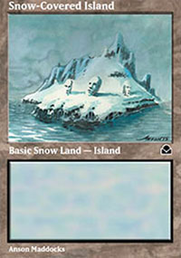 Snow-Covered Island - 