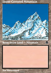 Snow-Covered Mountain - 