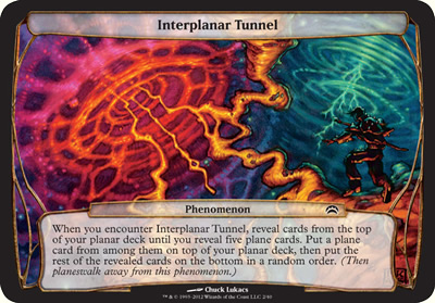 Tunnel interplanaire - 