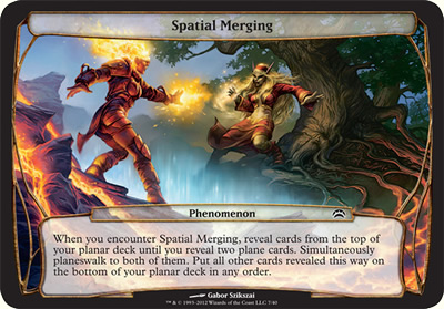 Spatial Merging - Planechase 2012