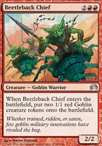 Beetleback Chief - Planechase 2012 decks