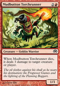 Mudbutton Torchrunner - Planechase 2012 decks