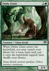 Ondu Giant - Planechase 2012 decks