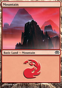 Mountain 1 - Planechase 2012 decks