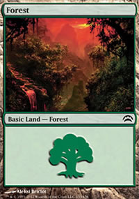 Forest 3 - Planechase 2012 decks