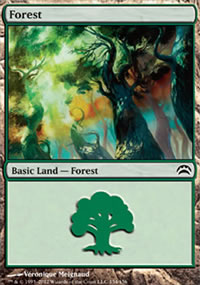 Forest 4 - Planechase 2012 decks