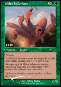 Kalonian Hydra - Magic: The Gathering's 30th Anniversary Promos