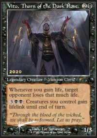 Vito, Thorn of the Dusk Rose - Magic: The Gathering's 30th Anniversary Promos
