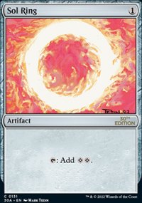 Sol Ring 1 - Magic 30th Anniversary Edition