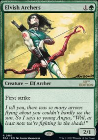 Elvish Archers 1 - Magic 30th Anniversary Edition