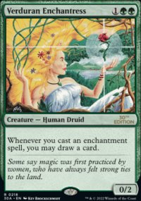 Verduran Enchantress 1 - Magic 30th Anniversary Edition