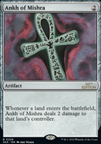 Ankh of Mishra 1 - Magic 30th Anniversary Edition