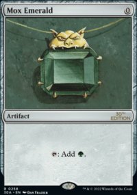 Mox Emerald 1 - Magic 30th Anniversary Edition