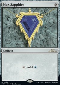 Mox Sapphire 1 - Magic 30th Anniversary Edition