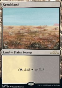 Scrubland 1 - Magic 30th Anniversary Edition