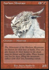 Minotaure de l'Hurloon - 