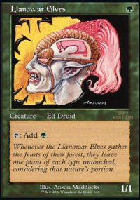 Llanowar Elves 2 - Magic 30th Anniversary Edition