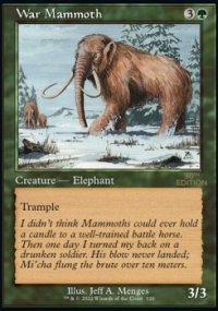 Mammouth de guerre - 