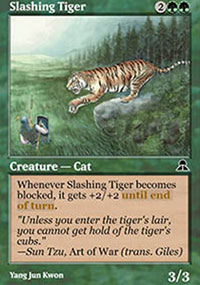 Slashing Tiger - 