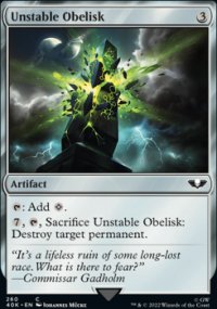 Unstable Obelisk - Warhammer 40,000