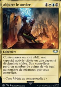 Abjurer le sorcier - 