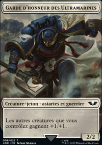 Jeton Garde d'honneur des Ultramarines - 