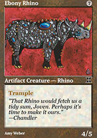 Ebony Rhino - 