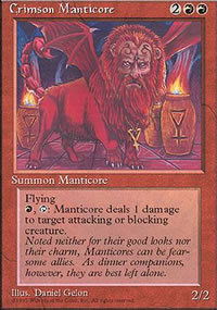 Crimson Manticore - 4th Edition