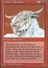 Hurloon Minotaur - 4th Edition