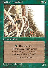 Wall of Brambles - 4th Edition