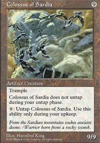 Colosse de Sardie - 5th Edition