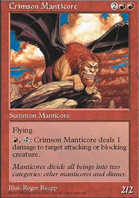 Crimson Manticore - 