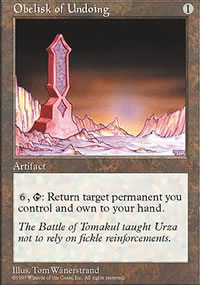 Obelisk of Undoing - 5th Edition